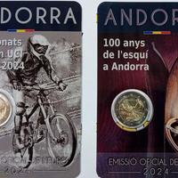 **Coin card andorra 2024 Mountain bike ski**