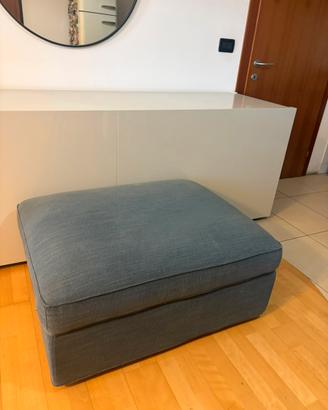 Poggiapiedi contenitore blu - Ikea