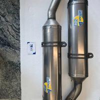 Coppia terminali IN TITANIO Leovince SBK per April