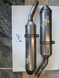 Coppia terminali IN TITANIO Leovince SBK per April