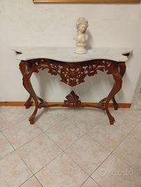 Consolle con marmo