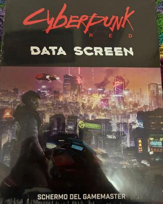 Cyberpunk red + schermo del master