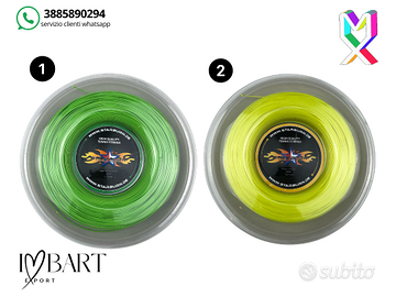 STARBURN Greenpower Fluopower EVO Corde Tennis