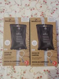 doccia da campeggio 