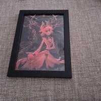 quadretto cornice 13x18 hazbin hotel alastor