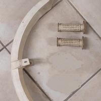 parafango anteriore +manopole bianche ciao piaggio