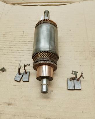 indotto dinamotore + spazzole-- bosch Piaggio ape