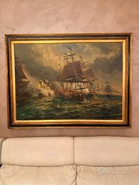 Papaluca Francesco Quadro Olio su Tela