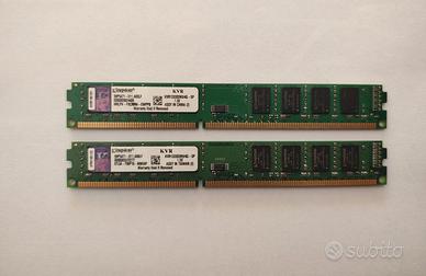 KINGSTON DDR3 2 x 4GB (8GB) 1333MHz UDIMM DESKTOP
