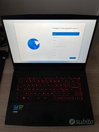 MSI Thin GF63 RTX 4050 i7-12650H 16GB 512GB 144Hz