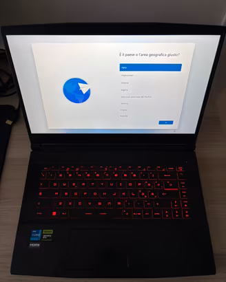 MSI Thin GF63 RTX 4050 i7-12650H 16GB 512GB 144Hz