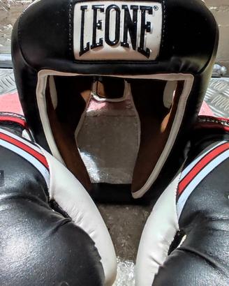 guanti più casco combat taglia L