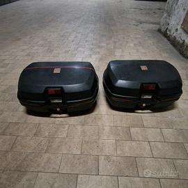 Valige vintage laterali ( o bauletti) Givi monokey