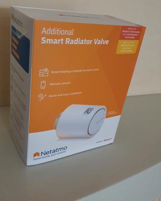 VALVOLE NETATMO TERMOSTATICHE PER RADIATORI 