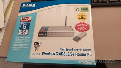 D-link Wireless DSL-924 (modem + adattatore USB)