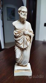 Statuetta di Ippocrate in alabastro