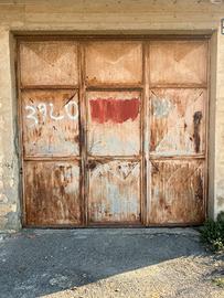 Porta garage in ferro