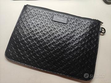Pochette nera pelle JIMMY CHOO