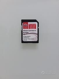 Scheda sd navigatore Nissan connect 3 Europe V3