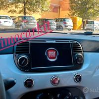 Car Tablet Android 7" Fiat 500 Abarth 2007-2015 C