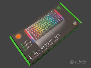 RAZER BlackWidow V4 75% Gaming USA Layout ANSI