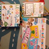 giochi in scatola leggere e scrivere e disegnare