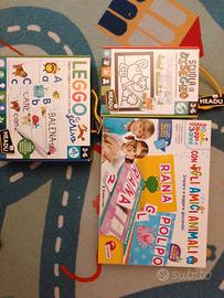 giochi in scatola leggere e scrivere e disegnare