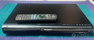 DVD Recorder Panasonic 250gb HD con Telecomando