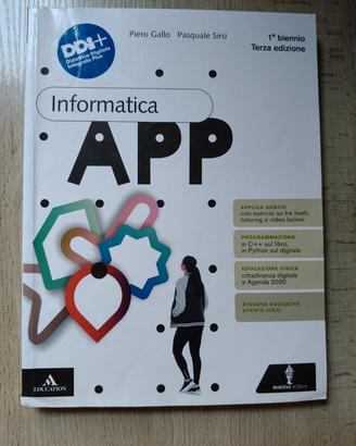 Informatica App - Volume 1º biennio