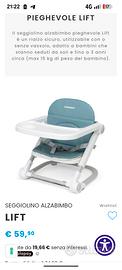 seggiolino portatile foppapedretti