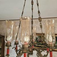 Lampadario vintage stile liberty 
