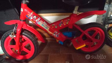 Bicicletta bimbo Topolino