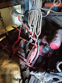 argano a benzina molto potente
