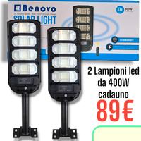 lampione 400 watt ad energia solare 