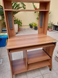 Scrivania porta pc e stampante