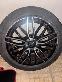 MSW 72 7X17 5X112 ET 45 GLOSS BLACK FULL POLISHED