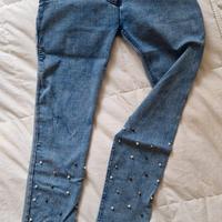 Jeans FREDDY push up con perle.
