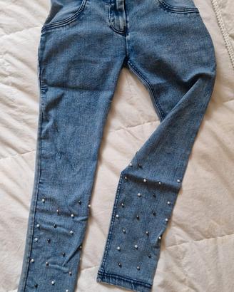 Jeans FREDDY push up con perle.