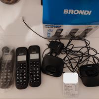 Telefoni cordless BRONDI TRIO GALA