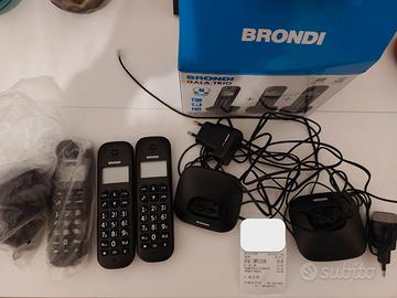 Telefoni cordless BRONDI TRIO GALA