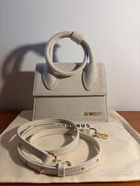 Borsa Jacquemus Le Chiquito – color beige chiaro