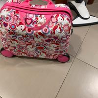 Trolley cavalcabile bambina