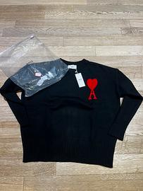Maglione Ami unisex nero