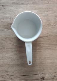 Pentolino latte Villa d'Este ceramica