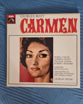 BIZET-CARMEN-CALLAS 3lp vinili