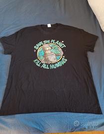 T-shirt Futurama: save the planet kill all humans