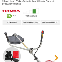 Decespugliatore Honda GX35T