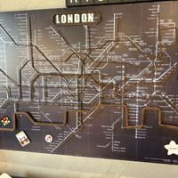 ARREDO MURALE METROPOLITANA LONDRES UNDERGROUND