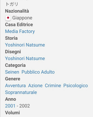 TOGARI (Yoshinori Natsume) PlayPress