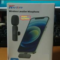 Microfono wireless Lavalier - Nuovo